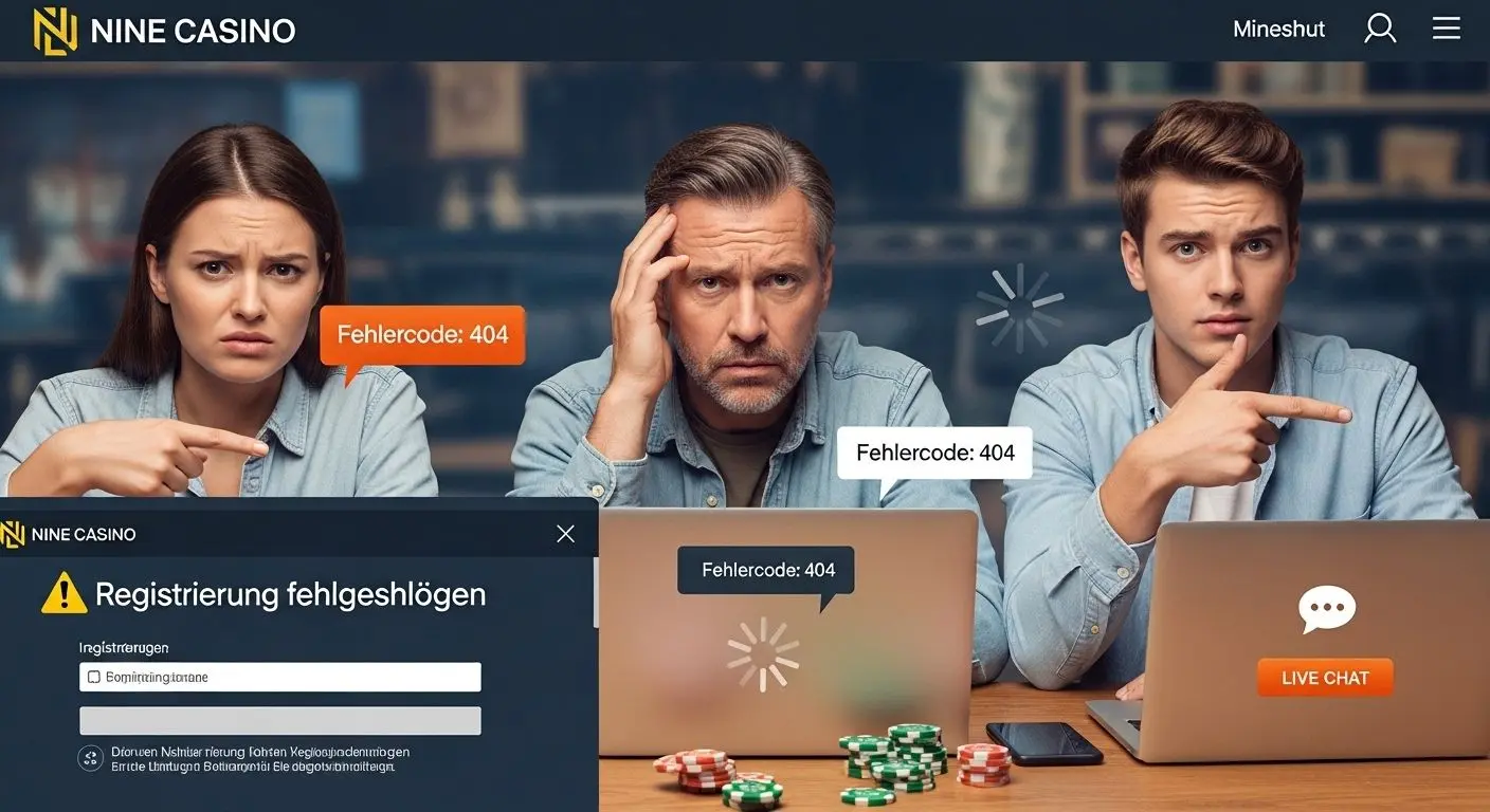 Beheben von Registrierungsproblemen online casino sign up